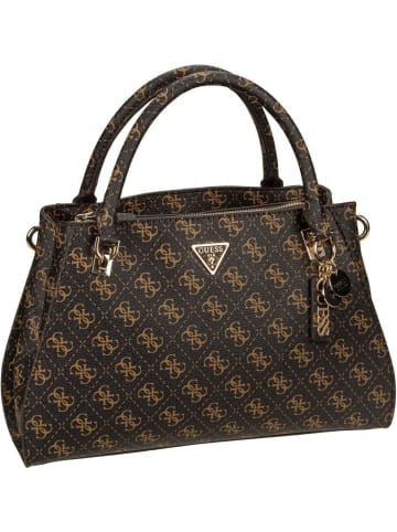 Guess Handtasche Noelle II Luxury SAT Logo in Brown Logo