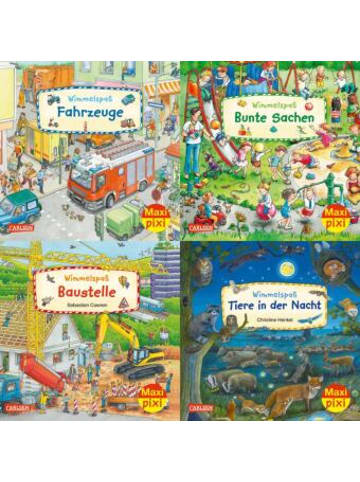 Carlsen Buch - Maxi-Pixi-4er-Set 105: Wimmelbilder 8 (4x1 Exemplar)