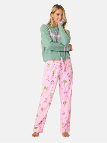 P.J. Salvage Pyjamahose Flannels in red