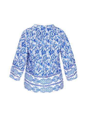 gaya Women Blouse in blue white