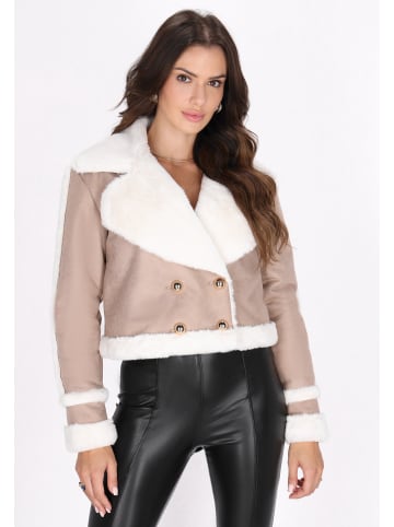 faina Damen Jacket in Taupe
