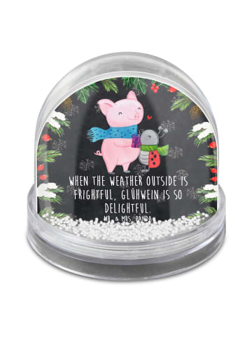 Mr. & Mrs. Panda Weihnachtskugel Glühschwein Smörle mit Spruch in Kreidetafel