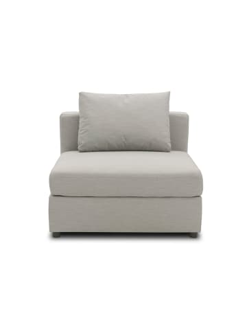 58 aufm Kessel GARTENLOUNGE Sessel Bozhana 92x67x96 mit Outdoorbezug in silber