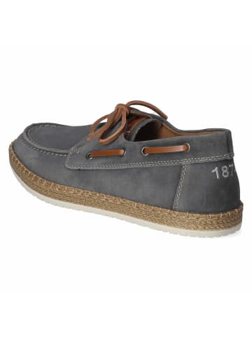 rieker Schnürhalbschuh in blau