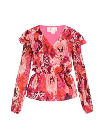 IZIA Damen Bluse in Pink Mehrfarbig