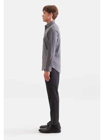 Seidensticker Business Hemd Slim in Schwarz