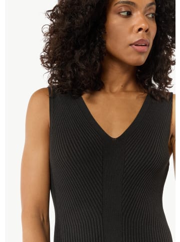 comma Kleid lang in Schwarz