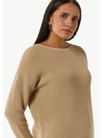 comma CI Strickpullover langarm in Braun