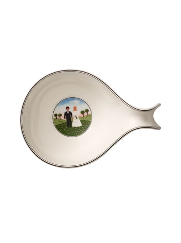 Villeroy & Boch Schale mit Griff Design Naif Gifts in Bunt 24 x 16 cm in bunt