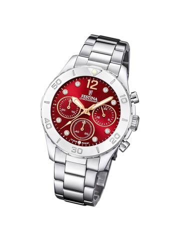Festina Analog-Armbanduhr Festina Boyfriend silber mittel (ca. 39mm)