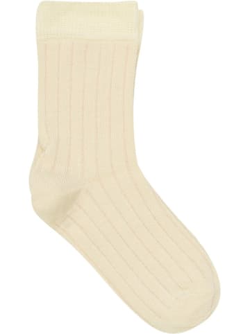 Minymo Strumpfhose "Ankle sock-rib (5-pack)" in Braun