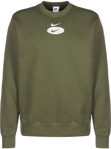 Nike Kapuzenpullover in rough green