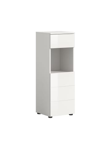 ebuy24 Badschrank Vira Weiß 38 x 34 cm