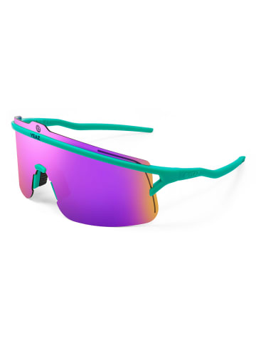 YEAZ SUNSHADE Sport-Sonnenbrille Green/Purple in grün / lila