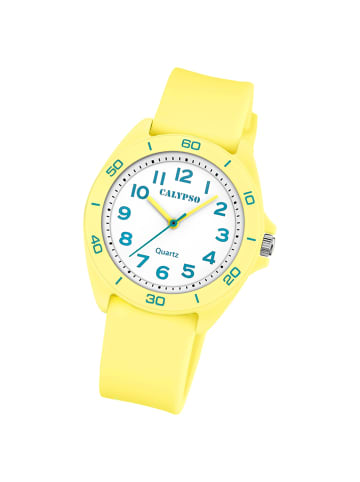 Calypso Analog-Armbanduhr Calypso Junior hellgelb mittel (ca. 36mm)