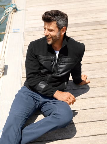 WITT WEIDEN Fleecejacke in schwarz