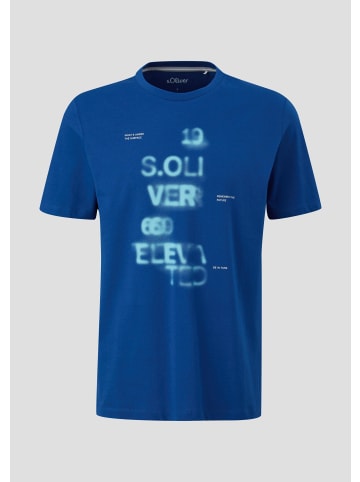 s.Oliver T-Shirt in 56D1_ozeanblau