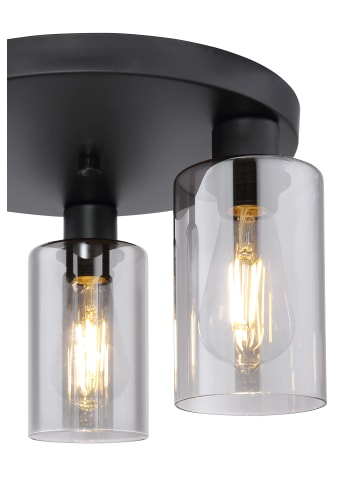 Globo lighting Deckenleuchte "HADERA" in black