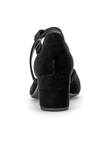 Gabor Riemchenpumps in Schwarz