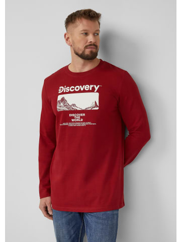 s.Oliver T-Shirt in 36D1_burgund