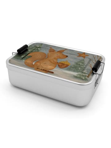 Mr. & Mrs. Panda Lunchdose Eichhörnchen Weihnachten Design ohne ... in Weiß