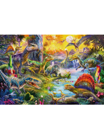 Schmidt Spiele Dinosaurier. Puzzle 60 Teile, mit Add-on (Dinosaurier-Figuren-Set) |...