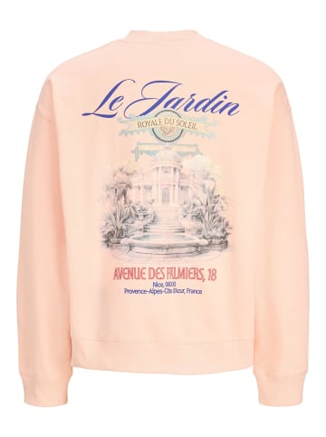 Jack & Jones Sweatshirt in Peach Melba