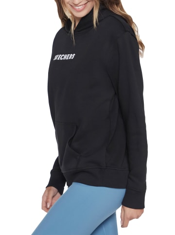 Skechers Sweatshirt Skechers Signature Hoodie  in schwarz