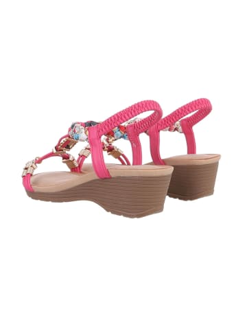 Ital-Design Sandale & Sandalette in Pink