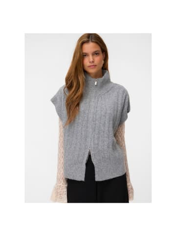 Vero Moda Pullover in Medium Grey Melange