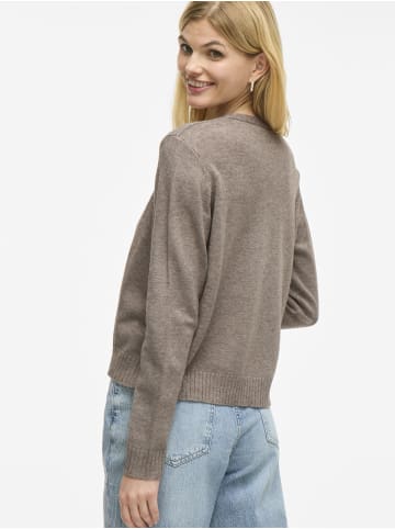 Vila Jacke VIRil in taupe - 0001