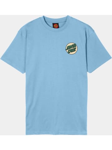 Santa Cruz T-Shirt "Screaming Rose Flash Hand T-Shirt" in Blau