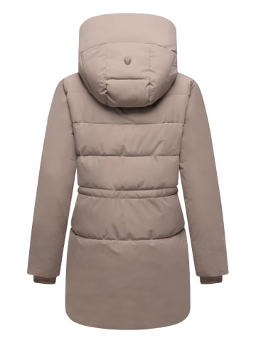 Marikoo Kurzmantel Delilah 16 in Taupe Grey