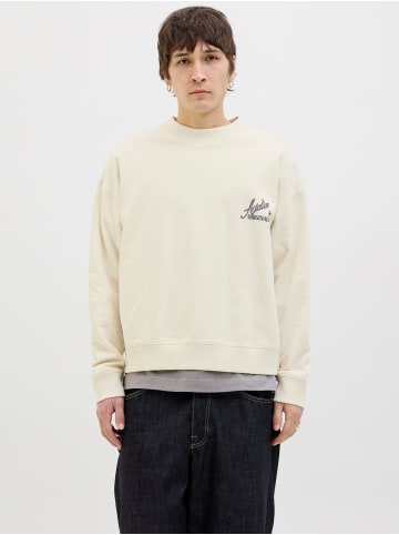Jack & Jones Sweatshirt in Antique White