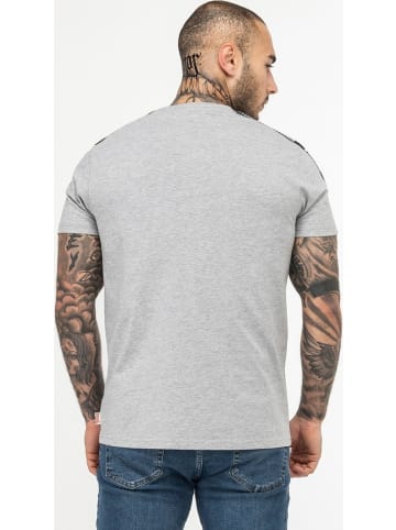 Lonsdale T-Shirt "Brindister" in Grau