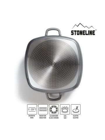 Stoneline Eckpfanne in Anthrazit