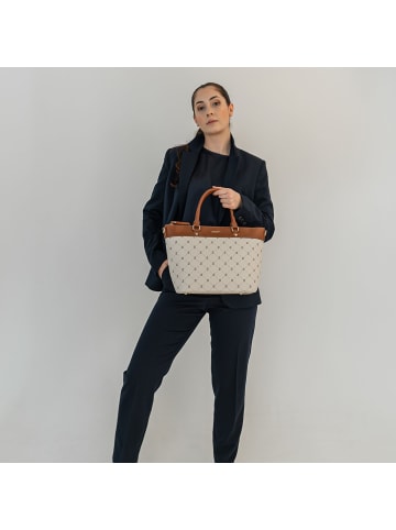 Lazarotti Palermo Handtasche 29 cm ecru