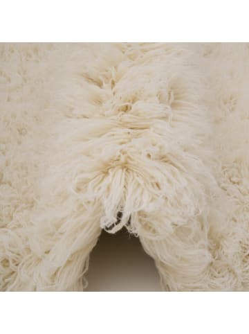 Pergamon Natur Teppich Flokati Supreme in Creme