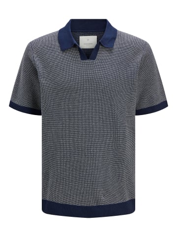 JACK & JONES PLUS Poloshirt in Naval Academy