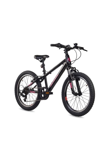 S'COOL Kinderfahrrad - Xroc 20 Zoll 6-Gang | ab 6 Jahre - Schwarz