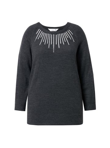 MIAMODA Pullover in schwarz