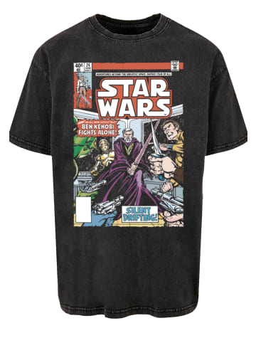 F4NT4STIC Oversize T-Shirt Star Wars Ben Kenobi Fights Alone in schwarz