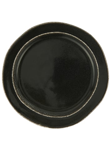 IB Laursen Frühstücksteller DUNES Schwarz ANTIQUE BLACK