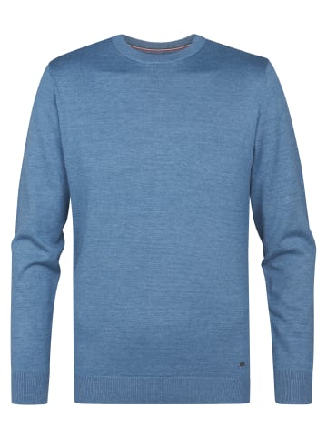 Petrol Industries Feinstrickpullover Steamboat in Blau