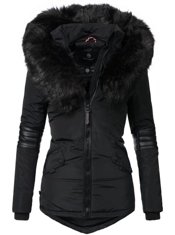 Navahoo Winterjacke Nirvana in Schwarz