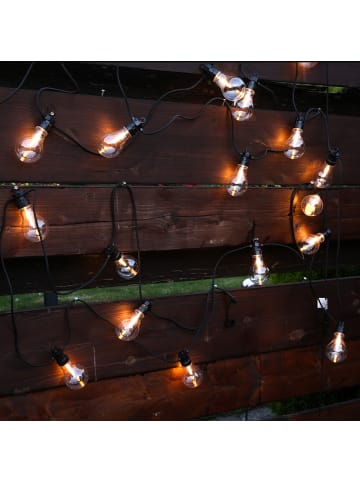 MARELIDA LED Party Garten Lichterkette Verlängerung für Außen L: 9,5m in transparent