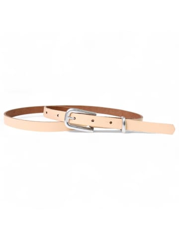 FRONHOFER Ledergürtel in Peach