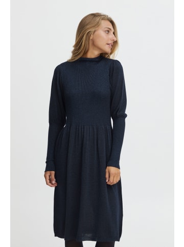 Fransa Strickkleid FRDEDANA DR 1 20611461 Midikleid mit Langarm in Blau