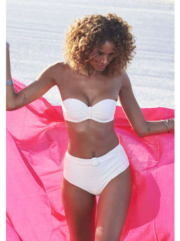 Sunseeker Bügel-Bandeau-Bikini-Top in weiß