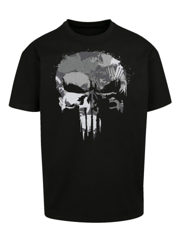 F4NT4STIC Oversize T-Shirt Marvel Punisher Skull in schwarz